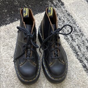 Dr Martens Church Platform Monkey Boot